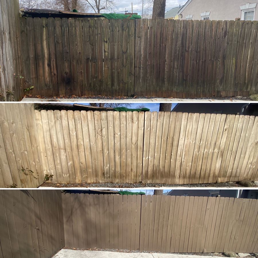 Wood Fence Cleaning & Staining in Marietta, GA Image