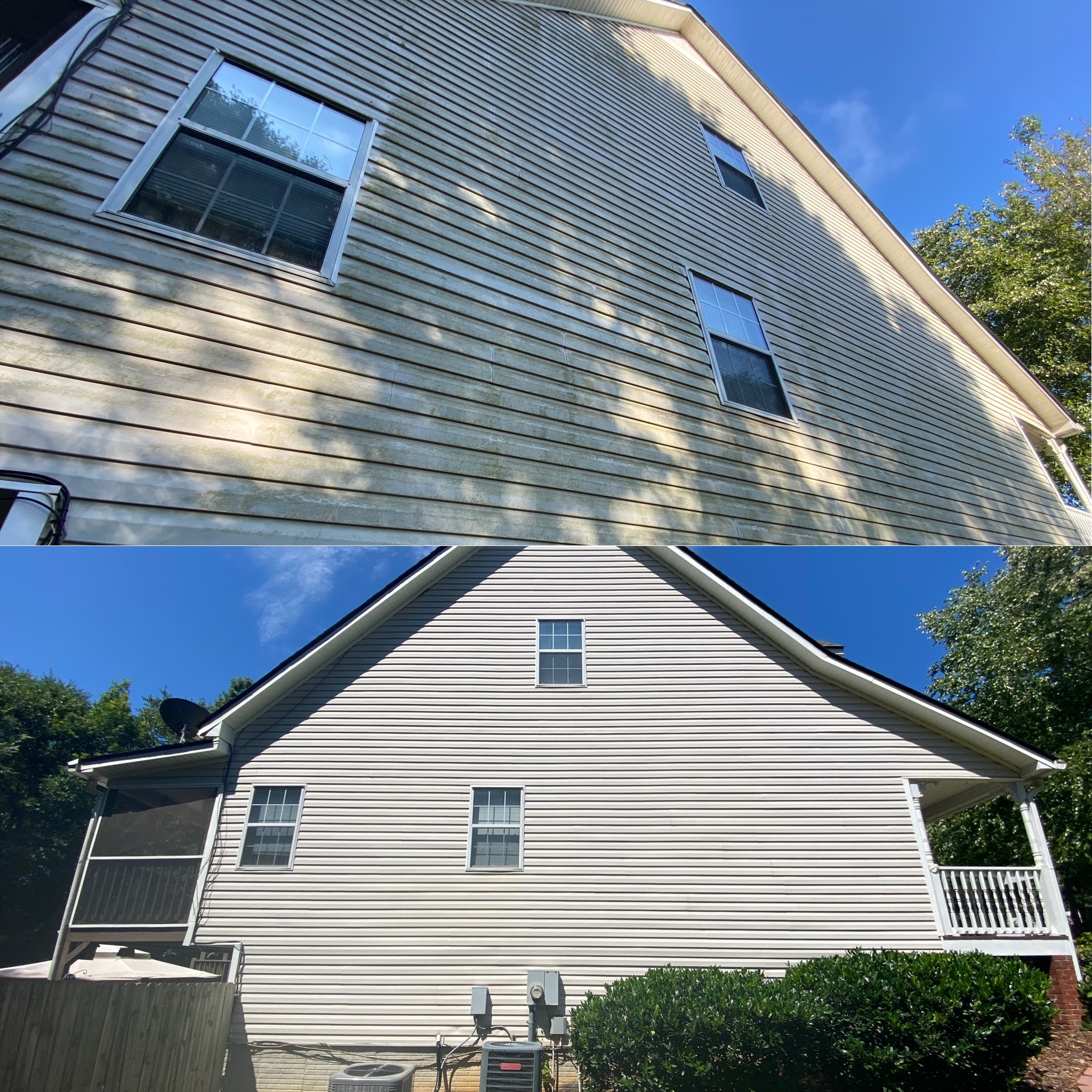 House Washing Performed in Cartersville, Georgia Image